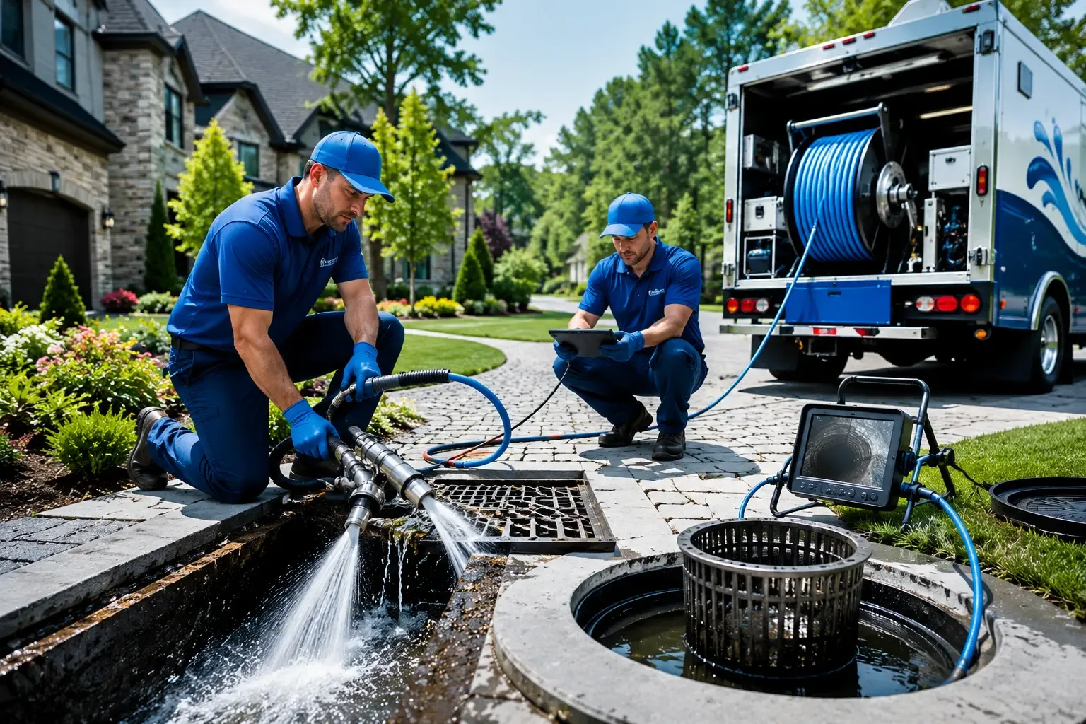 Local outdoor drain cleaning professionals in Manitou Beach, MI